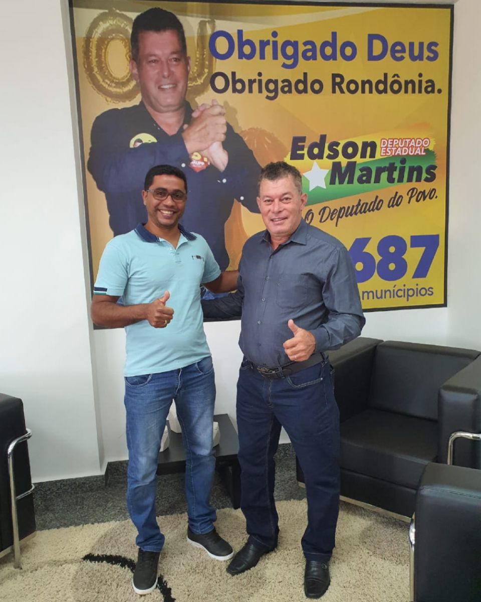Emenda do deputado Edson Martins garante laboratório de informática para Urupá - News Rondônia