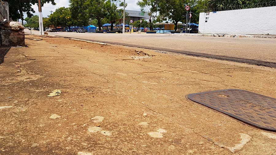 AS CALÇADAS DESCALÇAS DE PORTO VELHO QUE AINDA CAUSAM PROBLEMAS, APESAR DO NOVO PLANO DIRETOR - News Rondônia