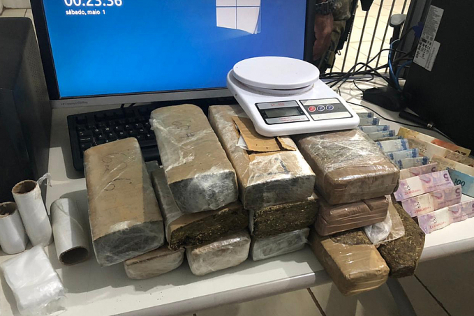 Força Tática do 9º BPM explode boca de fumo no Monte Sinai - News Rondônia