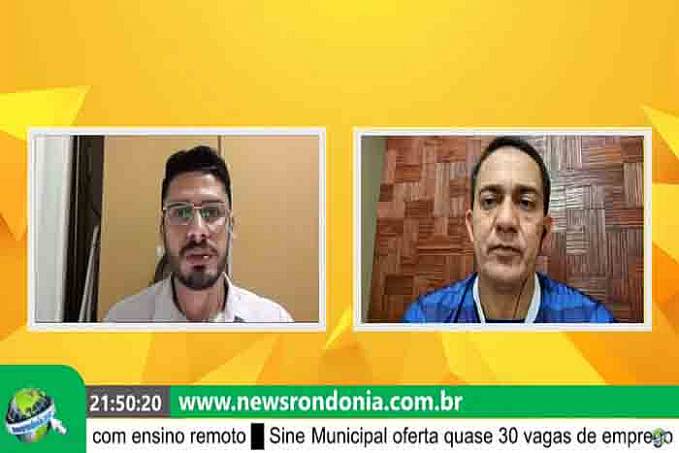 Eyder Brasil confirma que os 24 deputados estaduais irão destinar cerca de R$ 1 milhão para compra da Vacina para Rondônia - News Rondônia