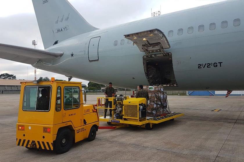BRASIL ENVIA A RORAIMA AVIÃO COM AJUDA HUMANITÁRIA PARA VENEZUELANOS - News Rondônia