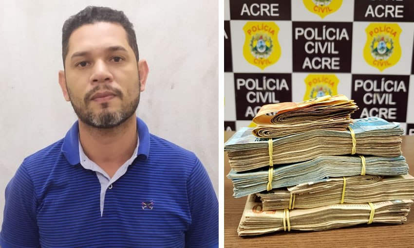 Líder do Comando Vermelho que ostentava riqueza é preso em carro de luxo com R$ 36 mil em espécie - News Rondônia