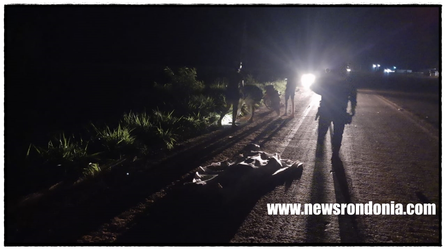 URGENTE: Acidente entre carro e moto deixa um morto na BR-364 em distrito de Porto Velho - News Rondônia