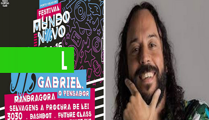 FESTIVAL MUNDO NOVO ANUNCIA LINE-UP COM GABRIEL O PENSADOR, MANDRAGORA, 3030 E MAIS; EVENTO ACONTECE EM NOVEMBRO - News Rondônia