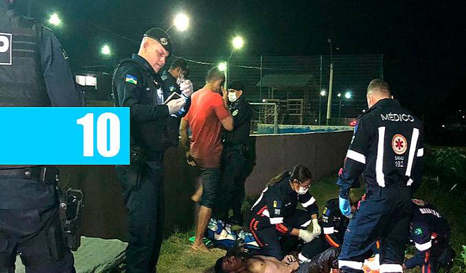 Usuário de drogas é baleado durante roubo na quadra de esportes da Avenida Campos Sales - News Rondônia