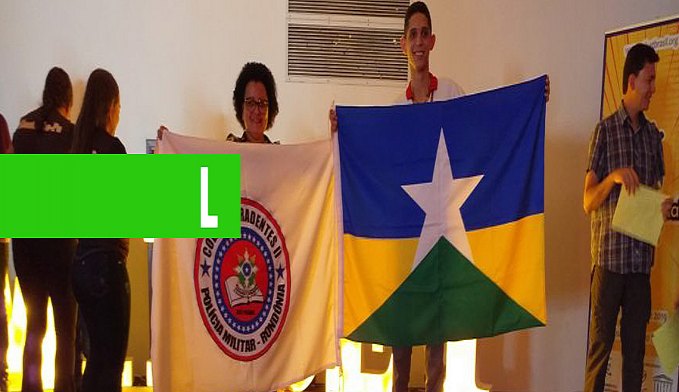 ALUNO DO COLÉGIO TIRADENTES II CONQUISTA TERCEIRO LUGAR NA FEIRA NACIONAL EXPO MILSET BRASIL EM FORTALEZA - News Rondônia