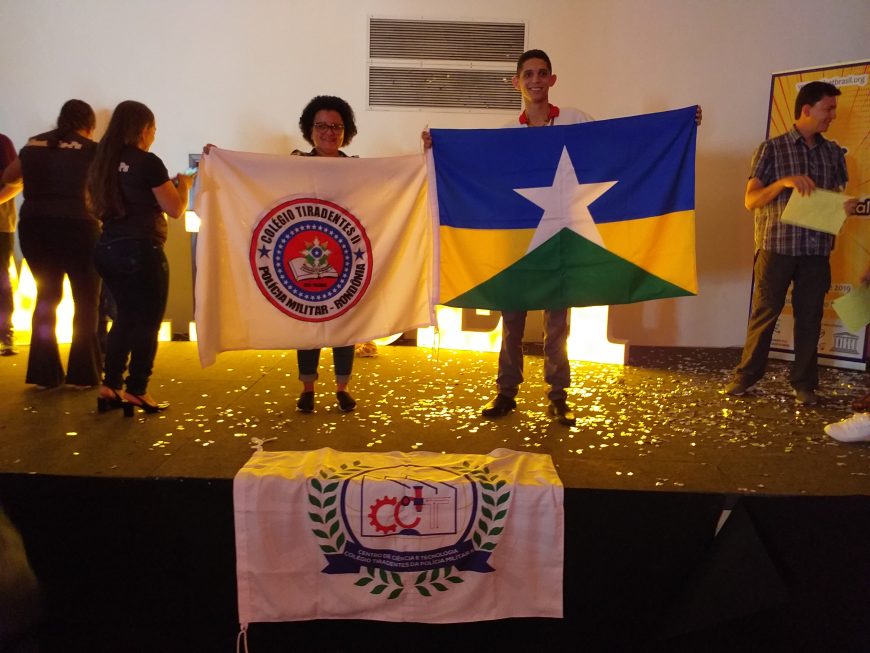 ALUNO DO COLÉGIO TIRADENTES II CONQUISTA TERCEIRO LUGAR NA FEIRA NACIONAL EXPO MILSET BRASIL EM FORTALEZA - News Rondônia