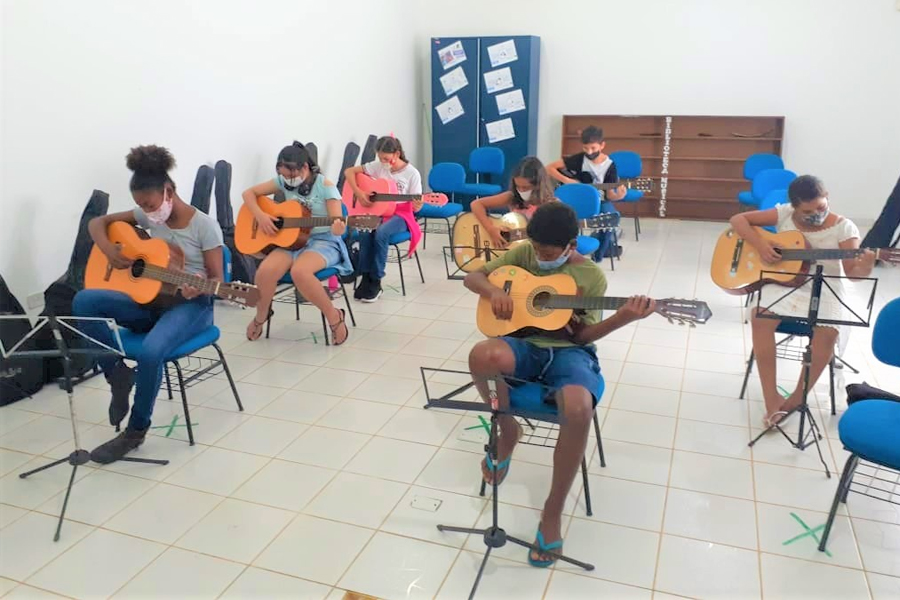 Polo de Música de Ariquemes retorna com as aulas presenciais - News Rondônia