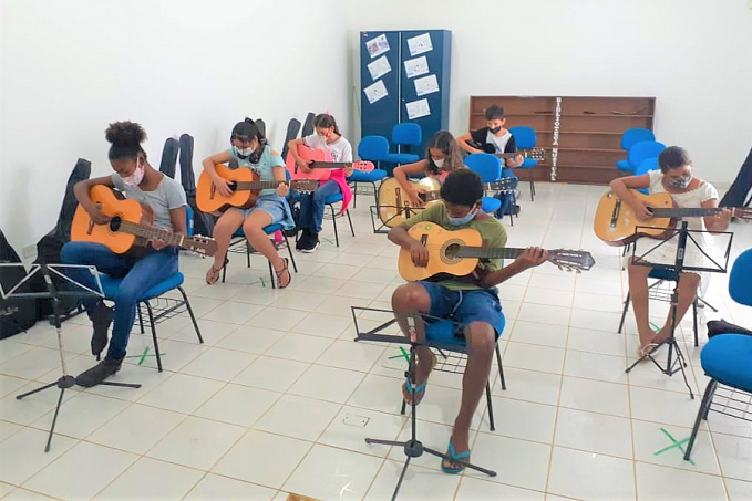 Polo de Música de Ariquemes retorna com as aulas presenciais - News Rondônia