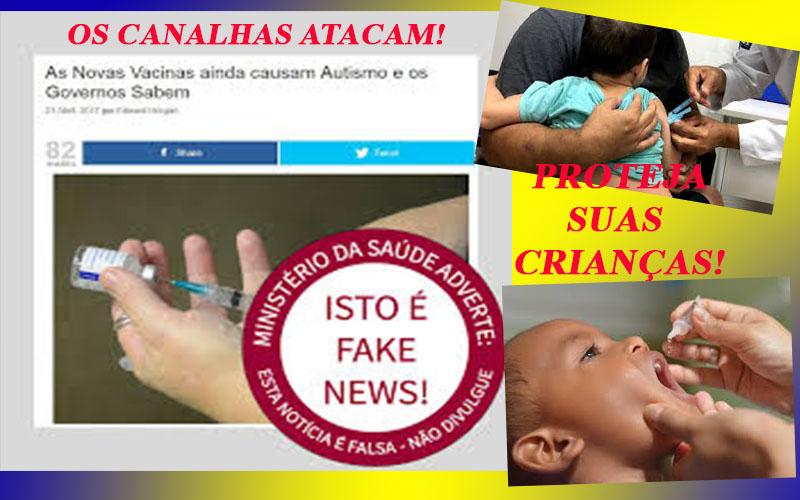 FAKE NEWS CONTRA VACINAS PODEM RESULTAR EM CRIANÇAS ALEIJADAS E EM MORTES; RONDÔNIA É EXCEÇÃO - News Rondônia