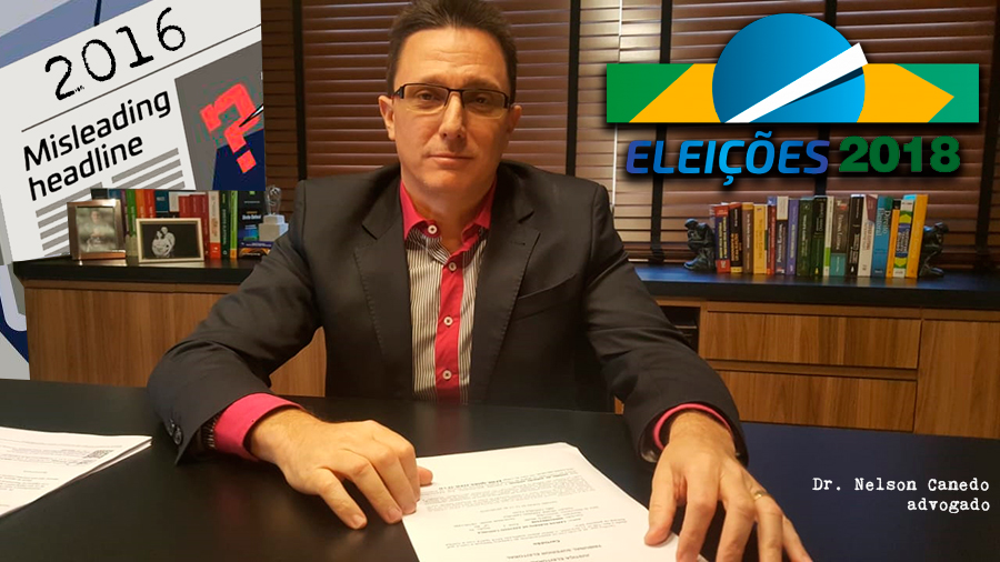 ELEIÇÕES 2018: A ARTE DE REQUENTAR MATÉRIAS - News Rondônia