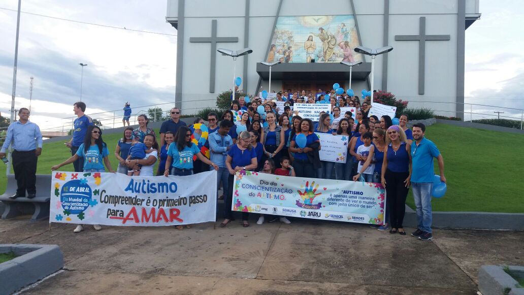 PREFEITURA ORGANIZA CAMINHADA E PALESTRA PARA LEMBRAR DIA MUNDIAL DA CONSCIENTIZAÇÃO DO AUTISMO EM JARU - News Rondônia