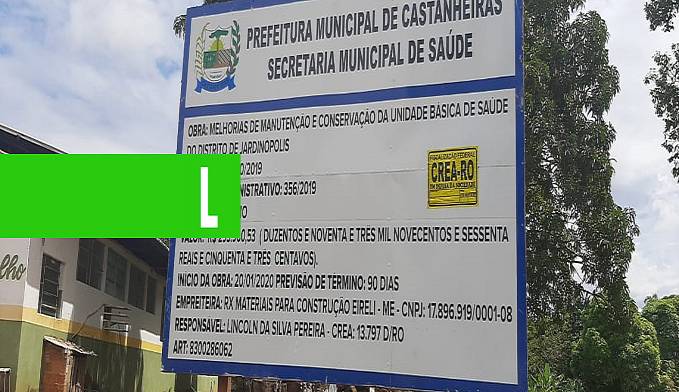 POSTO DE SAÚDE EM JARDINÓPOLIS PASSA POR REFORMA E ATENDIMENTOS OCORREM NORMAL - News Rondônia