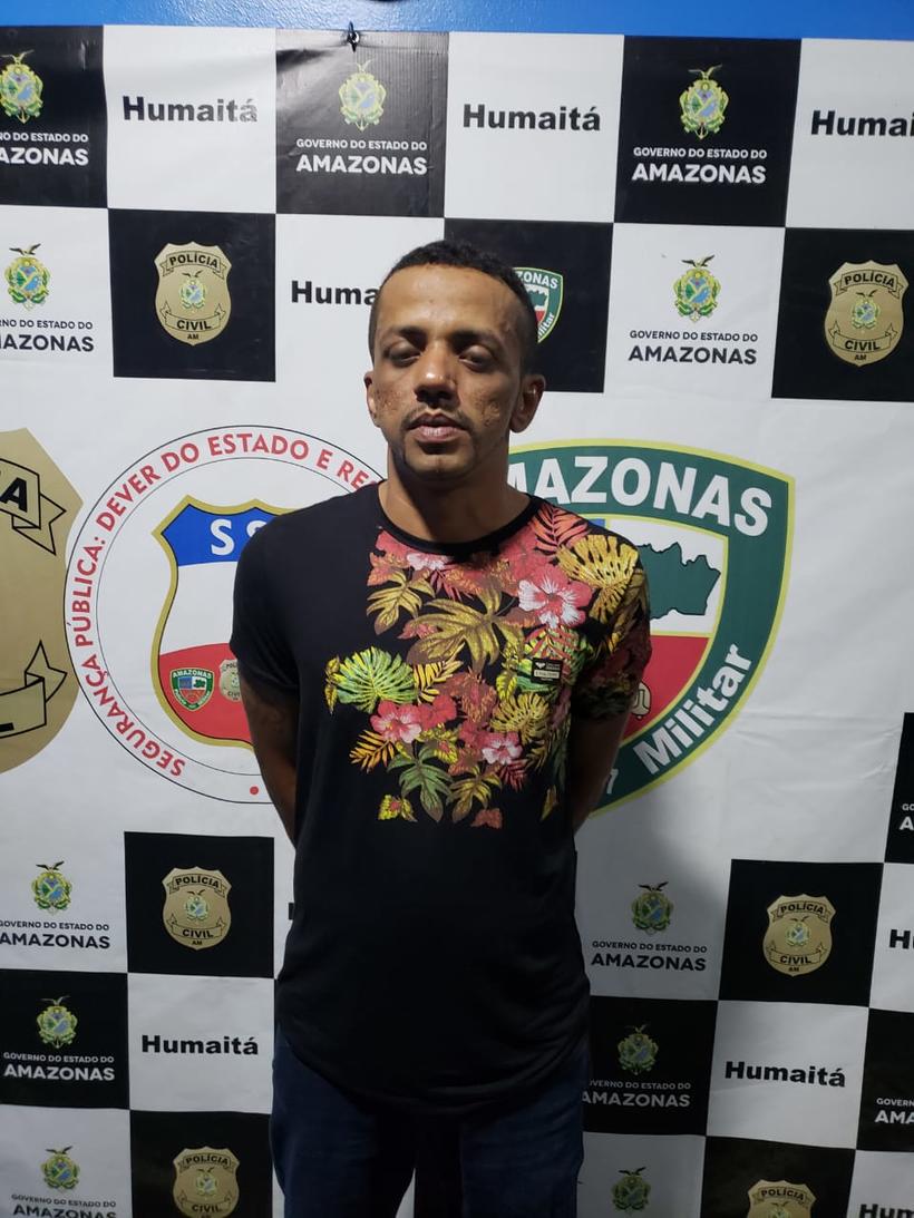 FORAGIDO DE RONDÔNIA É PRESO CURTINDO CARNAVAL EM HUMAITÁ-AM - News Rondônia