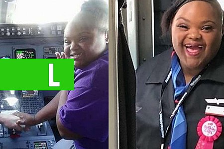 MENINA DOWN DOENTE REALIZA SONHO DE SER COMISSÁRIA DE BORDO - News Rondônia