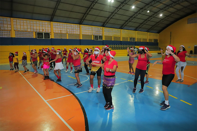 VIVA BEM - Aulão de Natal reúne participantes no Ginásio Dudu - News Rondônia
