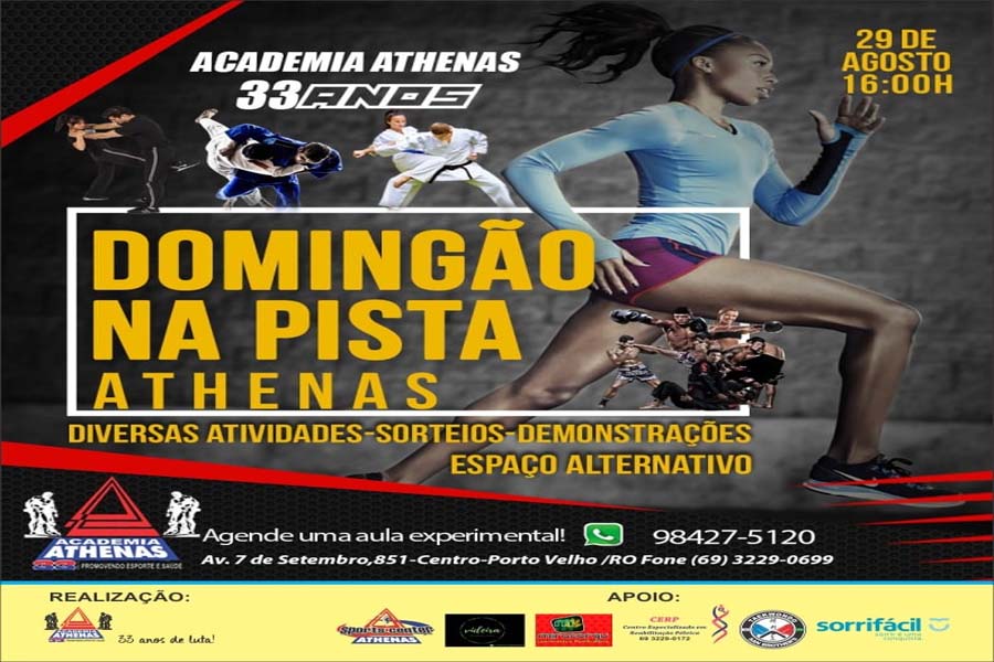 ESPORTE & SAÚDE - Domingão na 'Pista' com Academia Athenas - News Rondônia