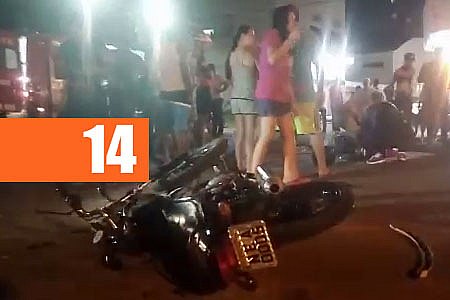 VIATURA DA PM COLIDE COM CASAL EM MOTOCICLETA DURANTE PERSEGUIÇÃO - VEJA VÍDEO - News Rondônia