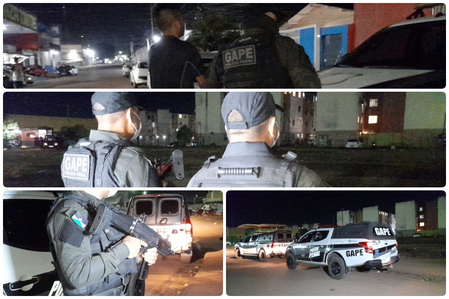 ATUALIZADA: Gape da Polícia Penal realiza fiscalização em condomínios populares de Porto Velho - News Rondônia