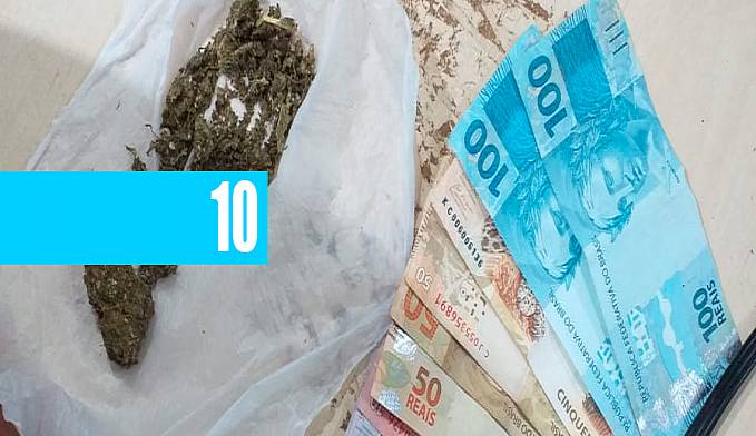 Jovem acusado de tráfico de drogas é preso com maconha e dinheiro na zona sul - News Rondônia