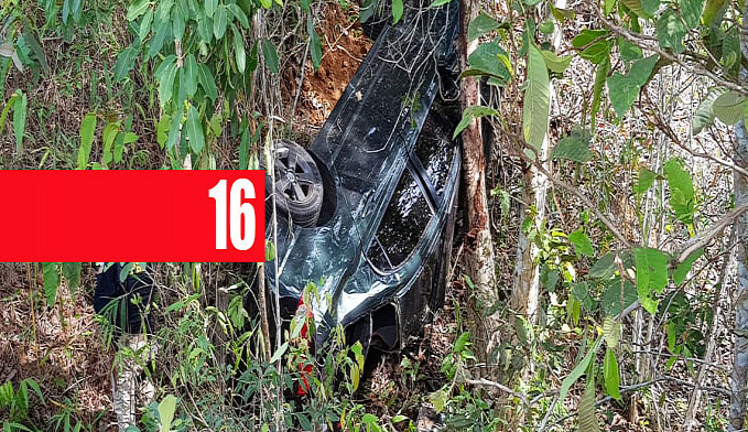 FATAL: MOTORISTA MORRE APÓS CARRO SAIR DA PISTA E CAIR DENTRO DE VALA NA BR 319 - News Rondônia