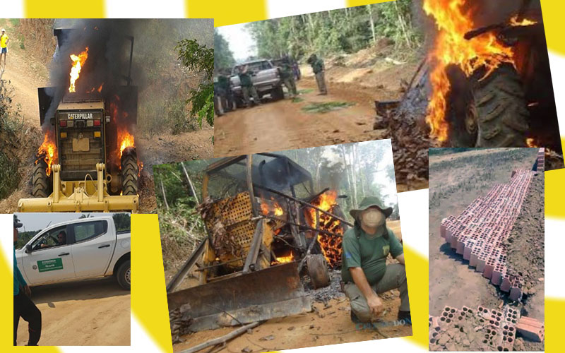 ELES CHEGAM DESTRUINDO TUDO, AMPARADOS NA LEI, ATÉ QUANDO ESSA EXCRESCÊNCIA JURÍDICA VAI PREVALECER? - News Rondônia