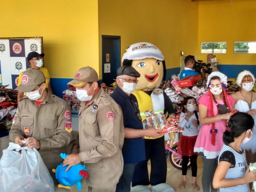 LÚDICA - Detran Rondônia leva educação de trânsito em ação social para crianças no residencial Orgulho do Madeira - News Rondônia