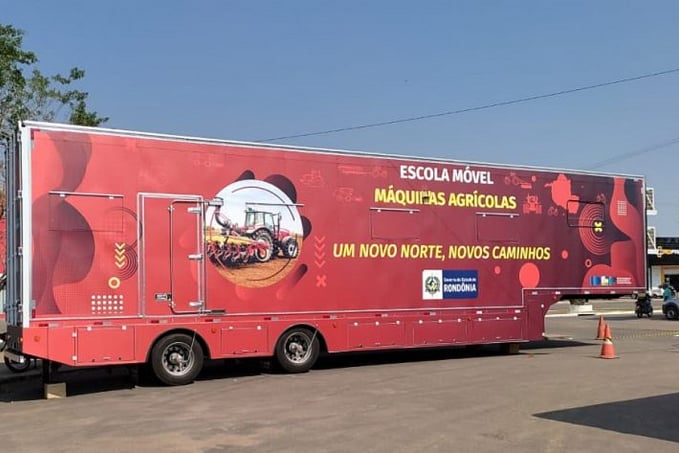 Escola Móvel de Máquinas Agrícolas do Governo de Rondônia inicia atividades em Ariquemes - News Rondônia