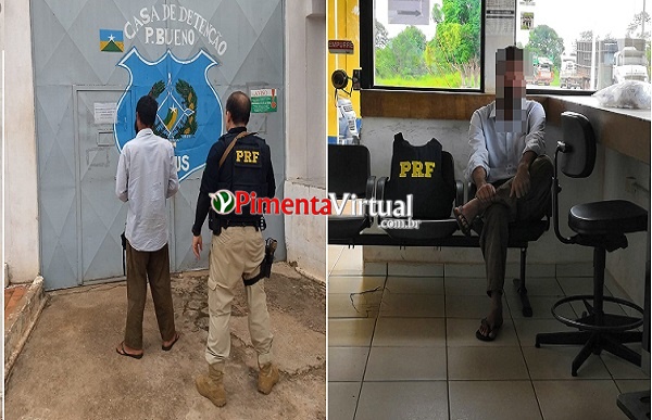EM PIMENTA BUENO, PRF PRENDE FORAGIDO APÓS ABORDAGEM - News Rondônia