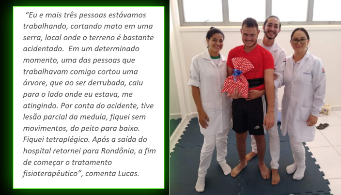 UNIRON celebra dia nacional do Fisioterapeuta contando uma história de superação - News Rondônia