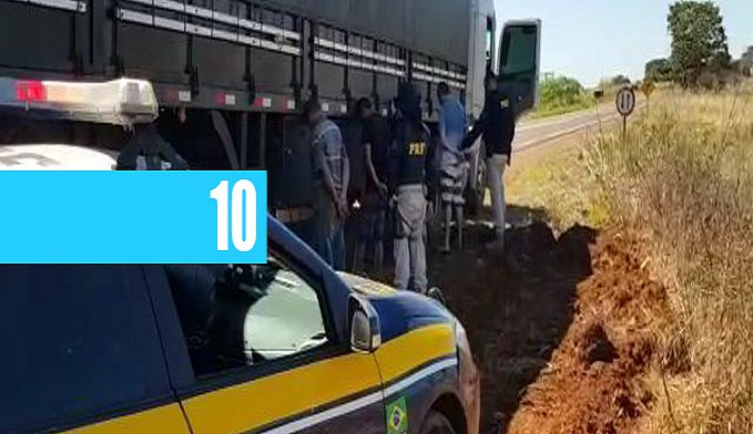 QUADRILHA DE ROUBO DE PNEUS É PRESA EM AÇÃO CONJUNTA DA PRF MT E GO - News Rondônia