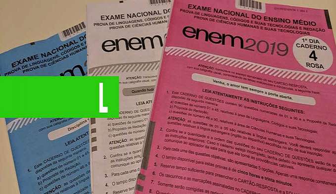 ENEM 2019: 14.779 MIL RONDONIENSES INSCRITOS NÃO COMPARECERAM PARA FAZER AS PROVAS - News Rondônia