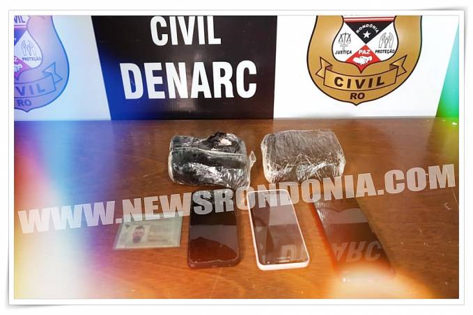 Denarc prende casal com 1Kg de cocaína na capital - News Rondônia
