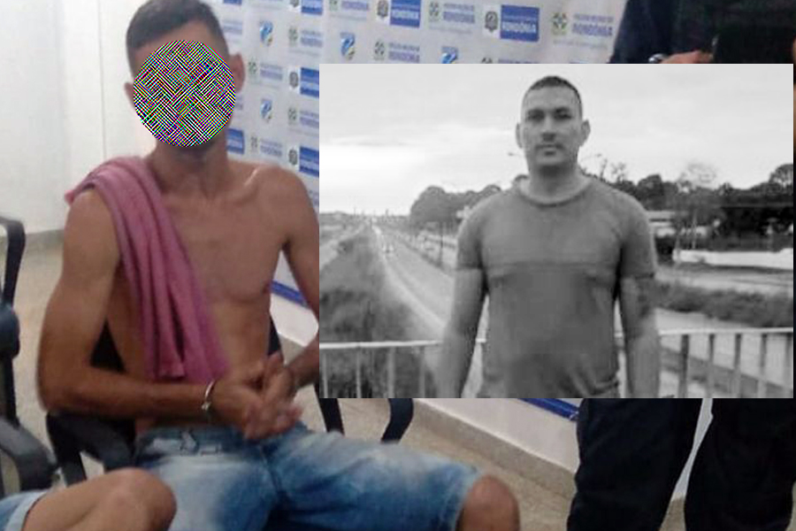 PM prende foragido da justiça que matou homem com várias pauladas em Vila Nova de Samuel - News Rondônia