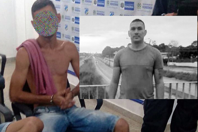 PM prende foragido da justiça que matou homem com várias pauladas em Vila Nova de Samuel - News Rondônia
