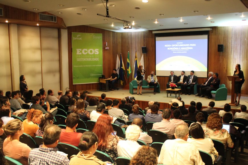 REDUÇÃO DE EMISSÕES DE GASES E ESTRATÉGIAS PARA UTILIZAÇÃO DE ATIVOS AMBIENTAIS SÃO TEMAS DO SEMINÁRIO REDD+ EM RONDÔNIA - News Rondônia