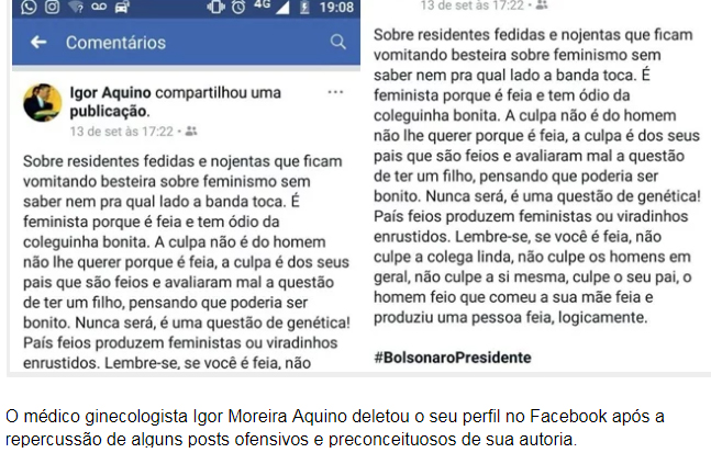 GINECOLOGISTA CHAMA MULHERES RESIDENTES DE 'FEDIDAS' E 'NOJENTAS' - News Rondônia