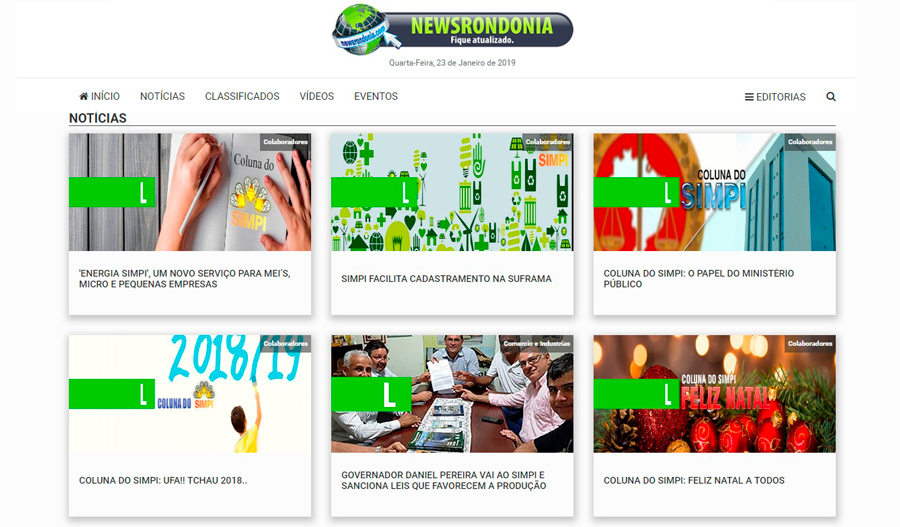 SIMPI COMEMORA CONQUISTAS E AVANÇOS EM 2018 - News Rondônia