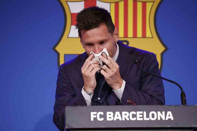 Messi se despede do Barcelona e diz que negocia com PSG - News Rondônia