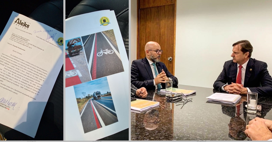 Aleks Palitot consegue ciclofaixa para capital - News Rondônia