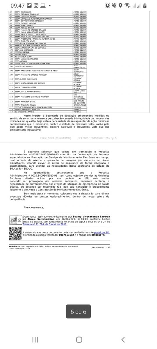 Governo atende deputado Anderson Pereira e lança edital para contratação de mais de 230 vigilantes para as escolas estaduais em RO - News Rondônia