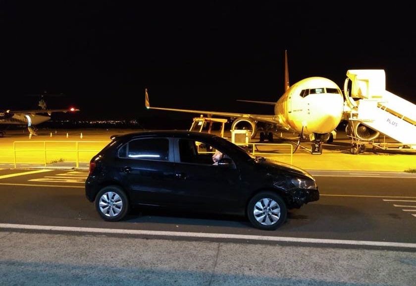 MOTORISTA BÊBADO INVADE AEROPORTO, IMPEDE POUSO E É PRESO EM SP - News Rondônia