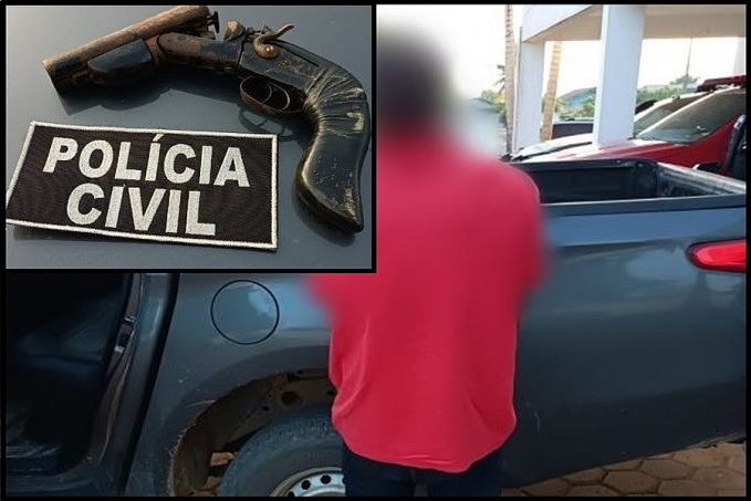Vulgo Neném matador é preso pela polícia civil em Machadinho do Oeste/RO - News Rondônia