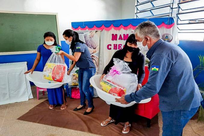 Governo de Rondônia entrega kits do programa Mamãe Cheguei à gestantes da Região do Café - News Rondônia