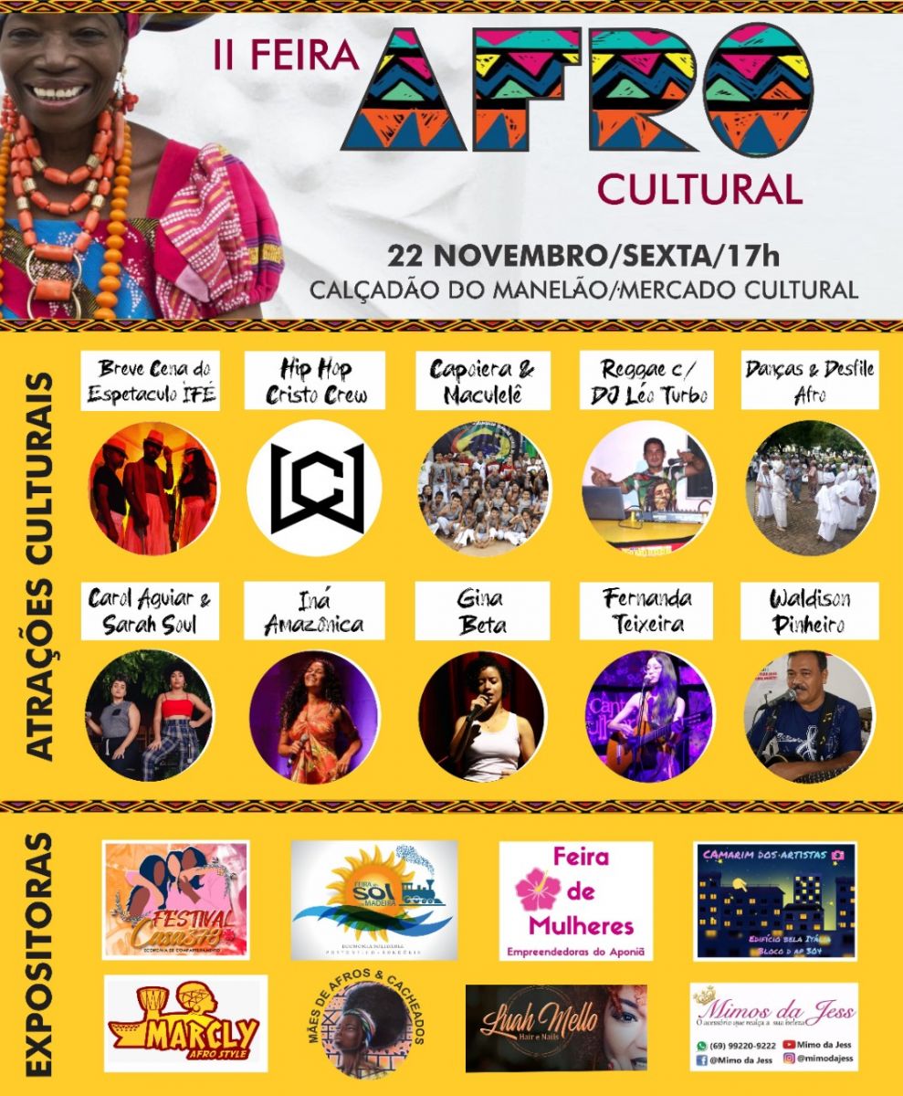 PROJETO ARTESÃO SUSTENTÁVEL E FEIRA AFRO CULTURAL NO MERCADO - News Rondônia