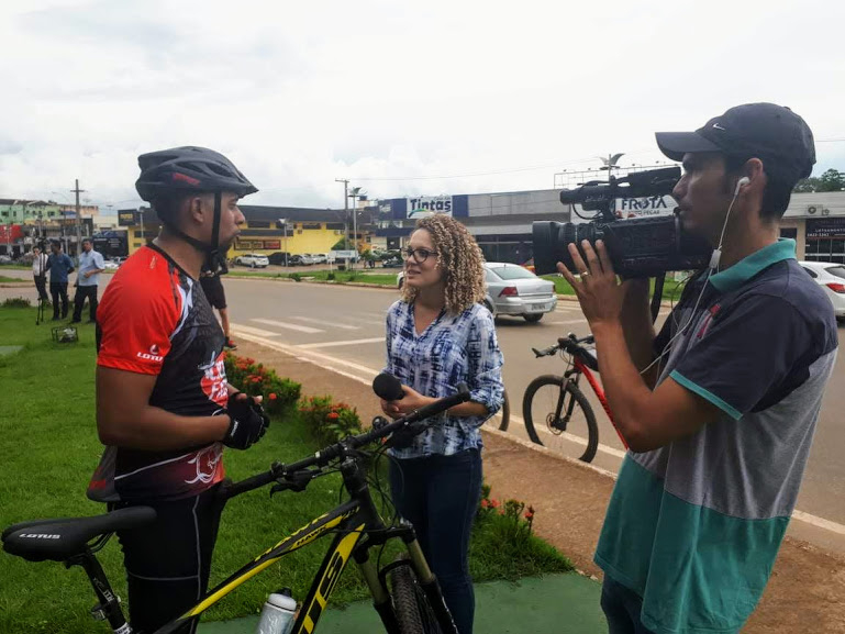 DEPUTADO JHONY PAIXÃO PEDALOU MAIS DE 85 QUILÔMETROS NO PRIMEIRO DIA DO DESAFIO - News Rondônia