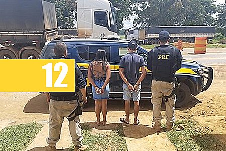 EM ARIQUEMES, PRF PRENDE CASAL COM ARMA DE FOGO ILEGAL - News Rondônia