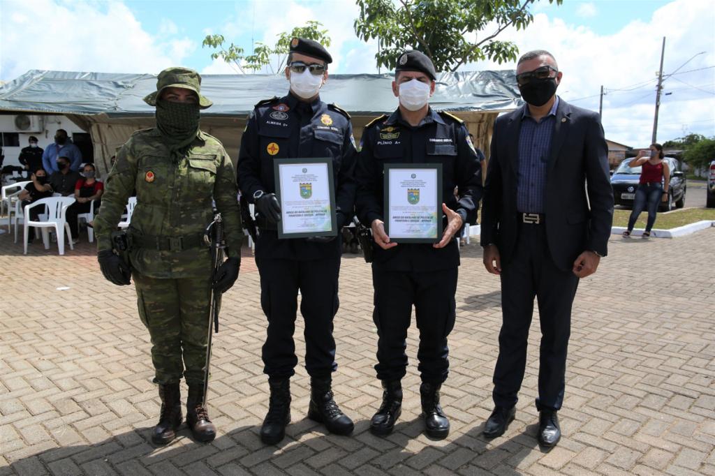 Deputado Alex Silva participa do 1º aniversário do batalhão de polícia de fronteira e divisas - News Rondônia