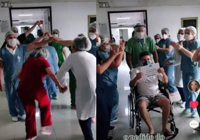 VÍDEO: Equipe faz festa Junina para comemorar alta de paciente - News Rondônia