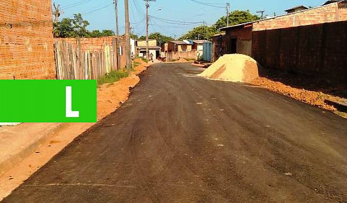 Prefeitura atende indicação do deputado Anderson Pereira e asfalta Rua no Castanheira - News Rondônia